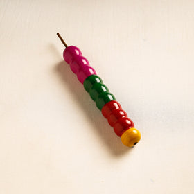  Handmade Lacquered Wooden Wall Hanger 