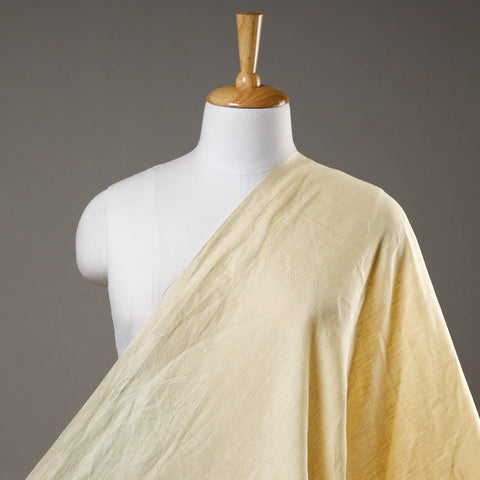 Yellow - Bhagalpuri Handloom Pure Linen Fabric