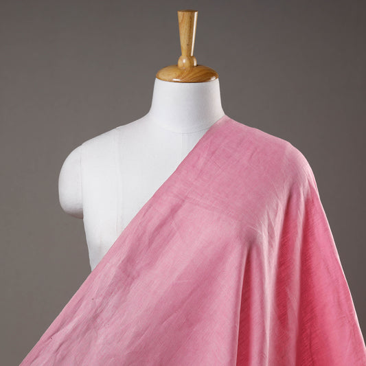 Pink - Bhagalpuri Handloom Pure Linen Fabric