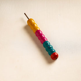  Handmade Lacquered Wooden Wall Hanger 