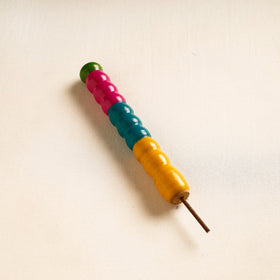  Handmade Lacquered Wooden Wall Hanger 