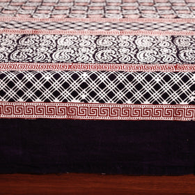  Bagh Block Printed Cotton Single Bed Cover with Pillow Covers 