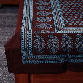  Bagh Block Printed Cotton Single Bed Cover with Pillow Covers 