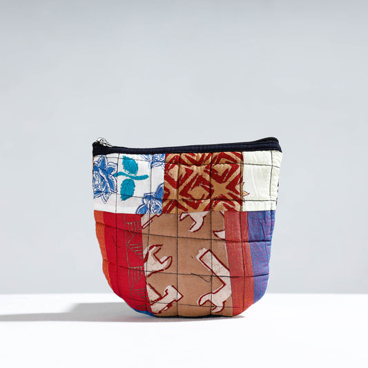 Handmade Quilted Patchwork Utility Pouch 13