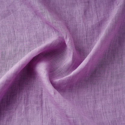 Light Pink - Bhagalpuri Handloom Pure Linen Fabric