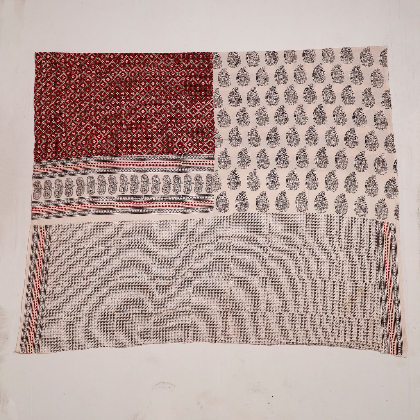  Bagh Block Printed Cotton Kurta Material 