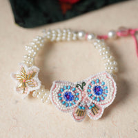 Handmade Beadwork Lumba Rakhi By Jugni 90