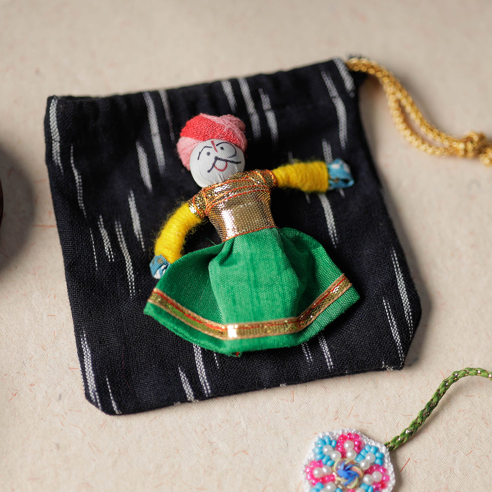 Handmade Thread & Beadwork Rakhi By Jugni 178