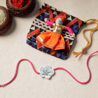 Handmade Thread & Beadwork Rakhi By Jugni 186