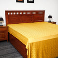  Himroo Handloom Jacquard Mercerized Cotton Double Bed Cover Online at iTokri.com