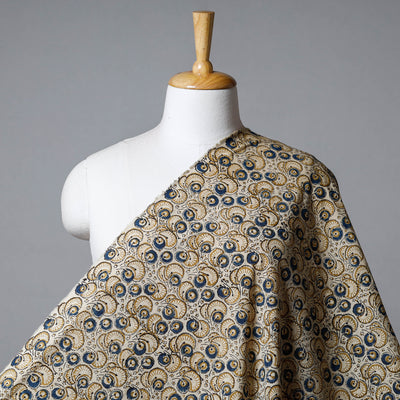 Kalamkari Hand Block Printed Cotton Fabric