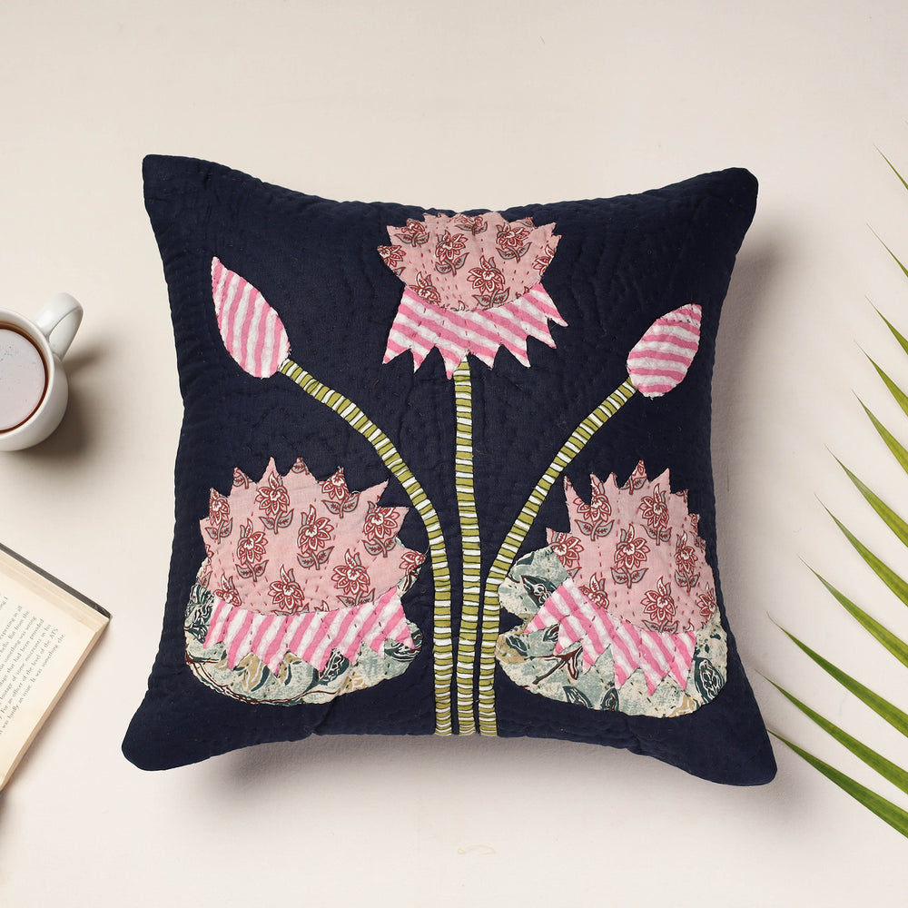 Applique Cushion Cover 