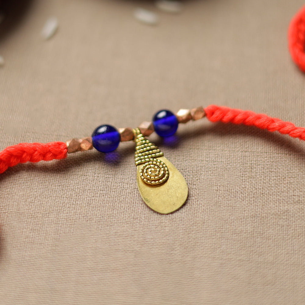 Brass & Threadwork Rakhi