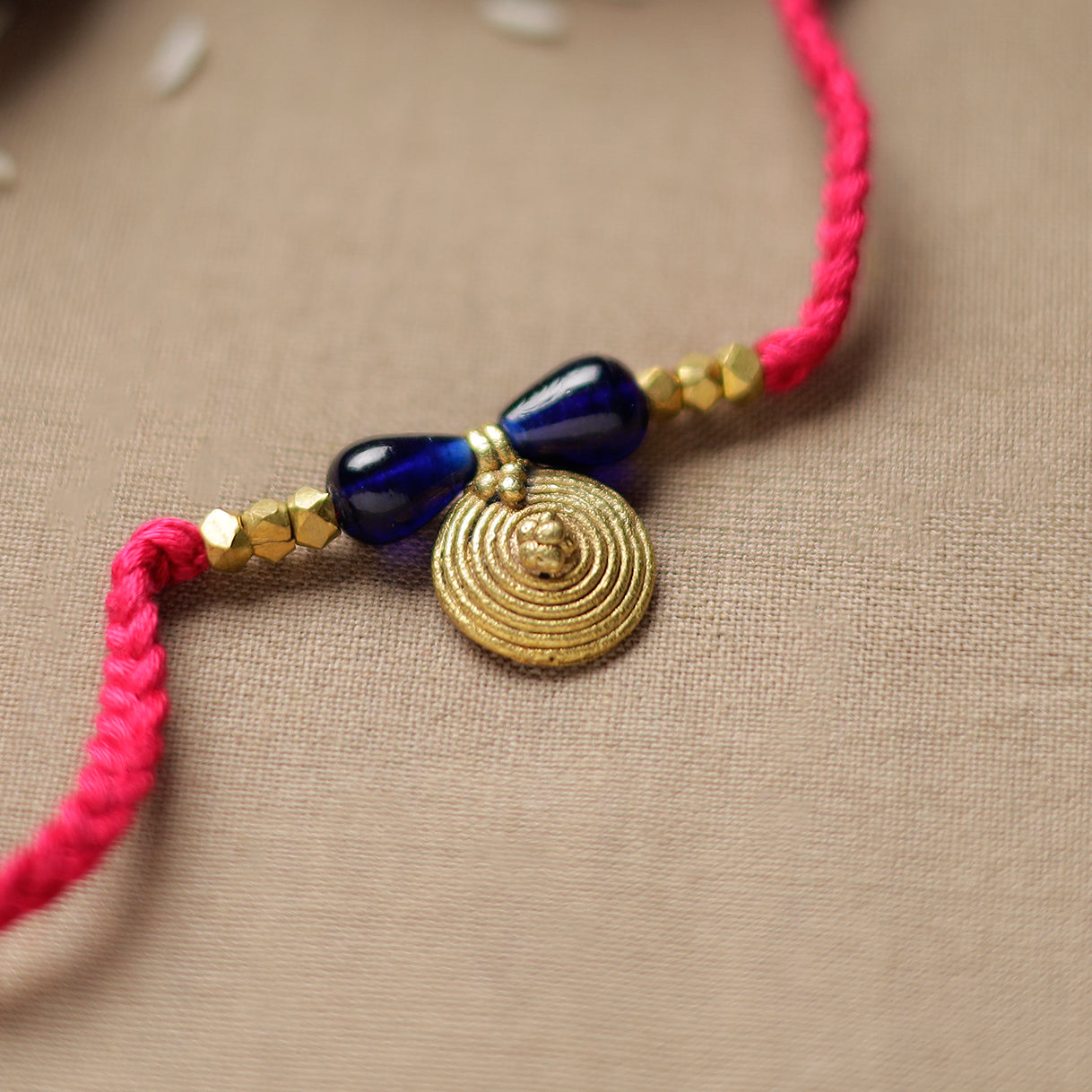 Brass & Threadwork Rakhi