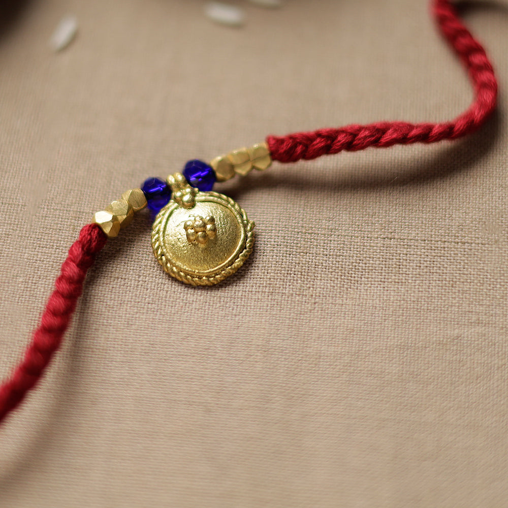 Brass & Threadwork Rakhi