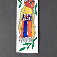 handpainted bookmark 