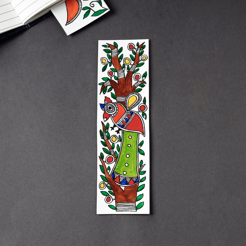 handpainted bookmark 