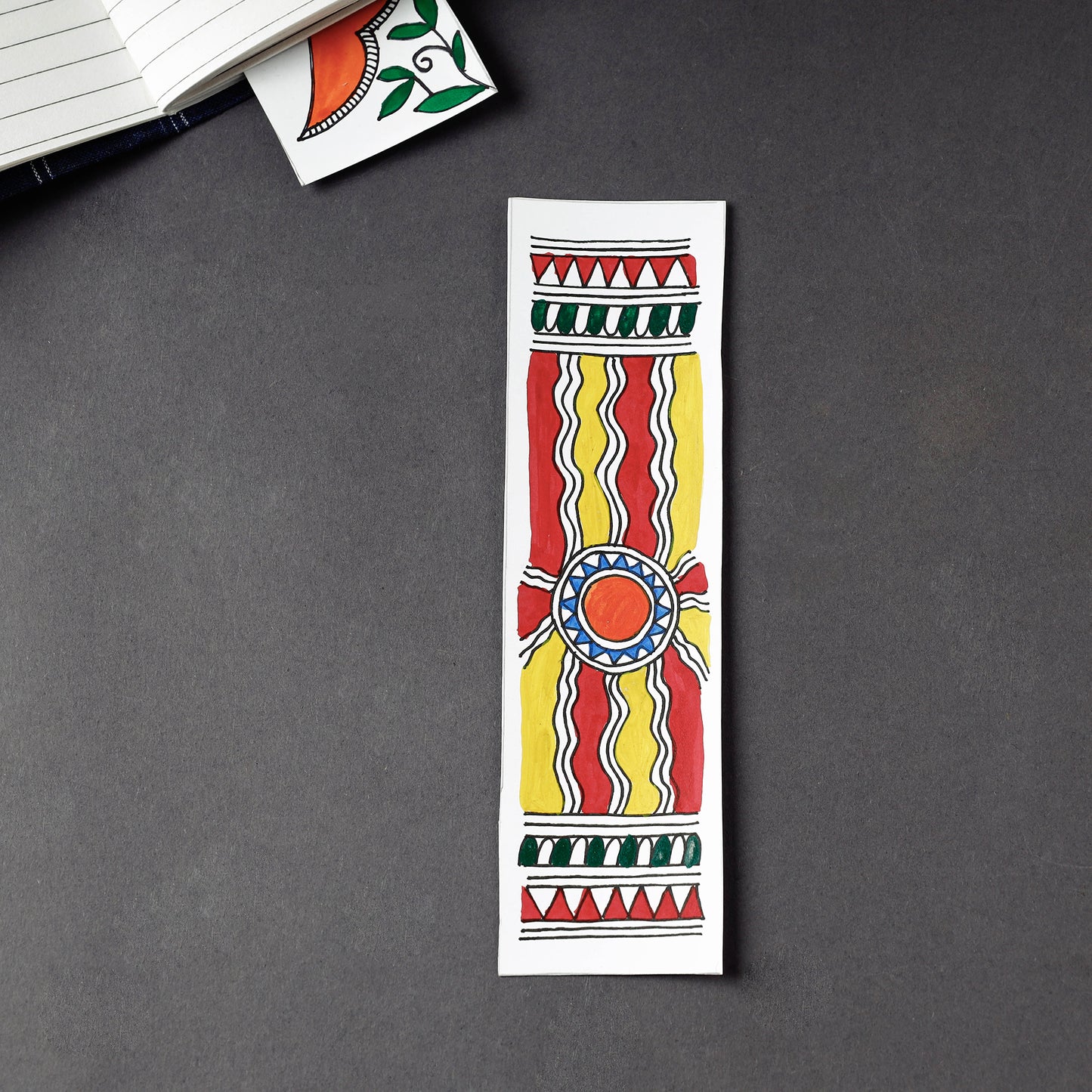 handpainted bookmark 