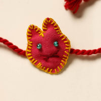 Cat - Handmade Threadwork Kids Rakhi 11