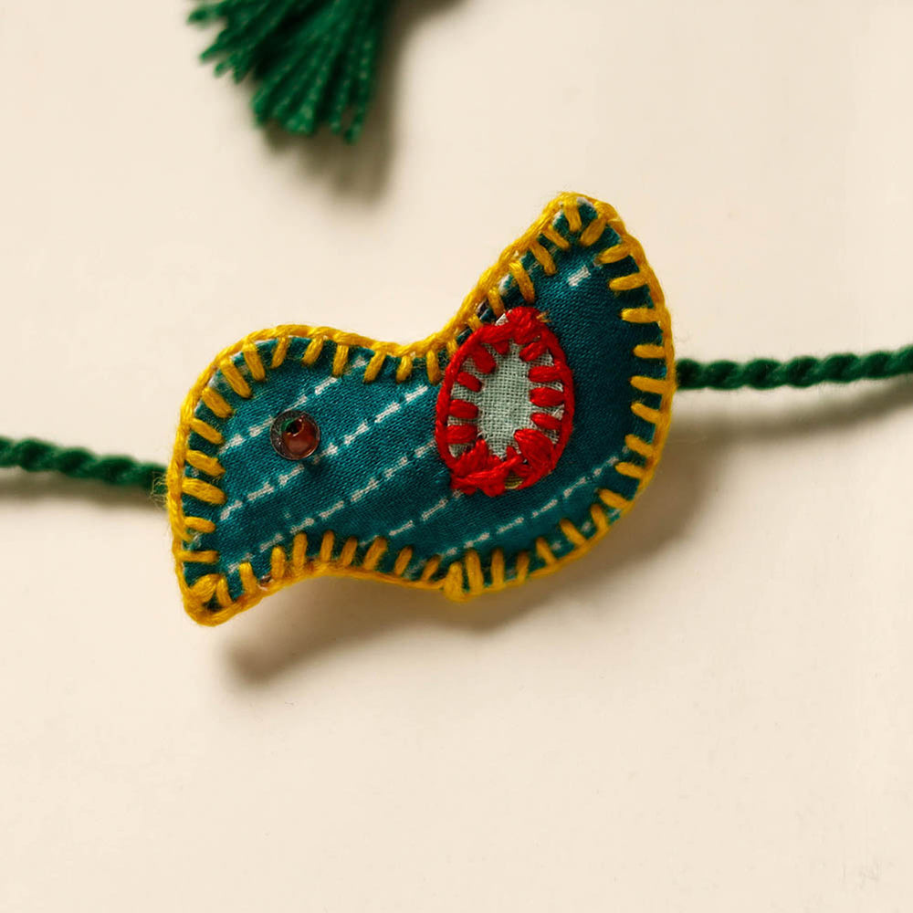 Bird - Handmade Threadwork Kids Rakhi 16