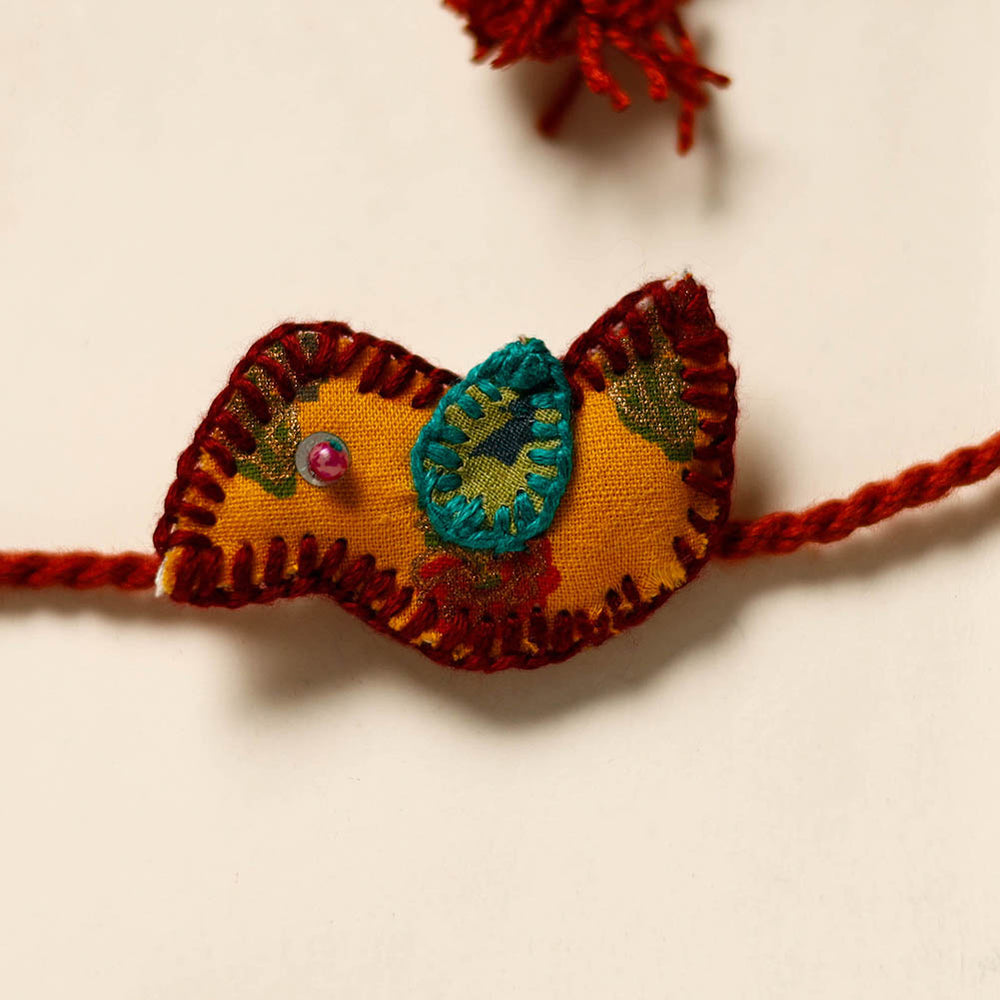 Bird - Handmade Threadwork Kids Rakhi 19