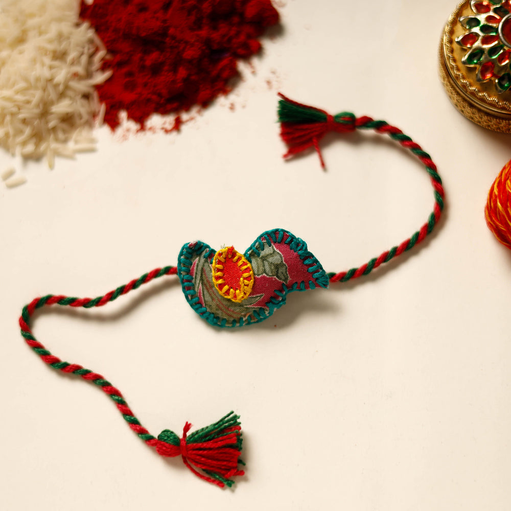 Bird - Handmade Threadwork Kids Rakhi 24