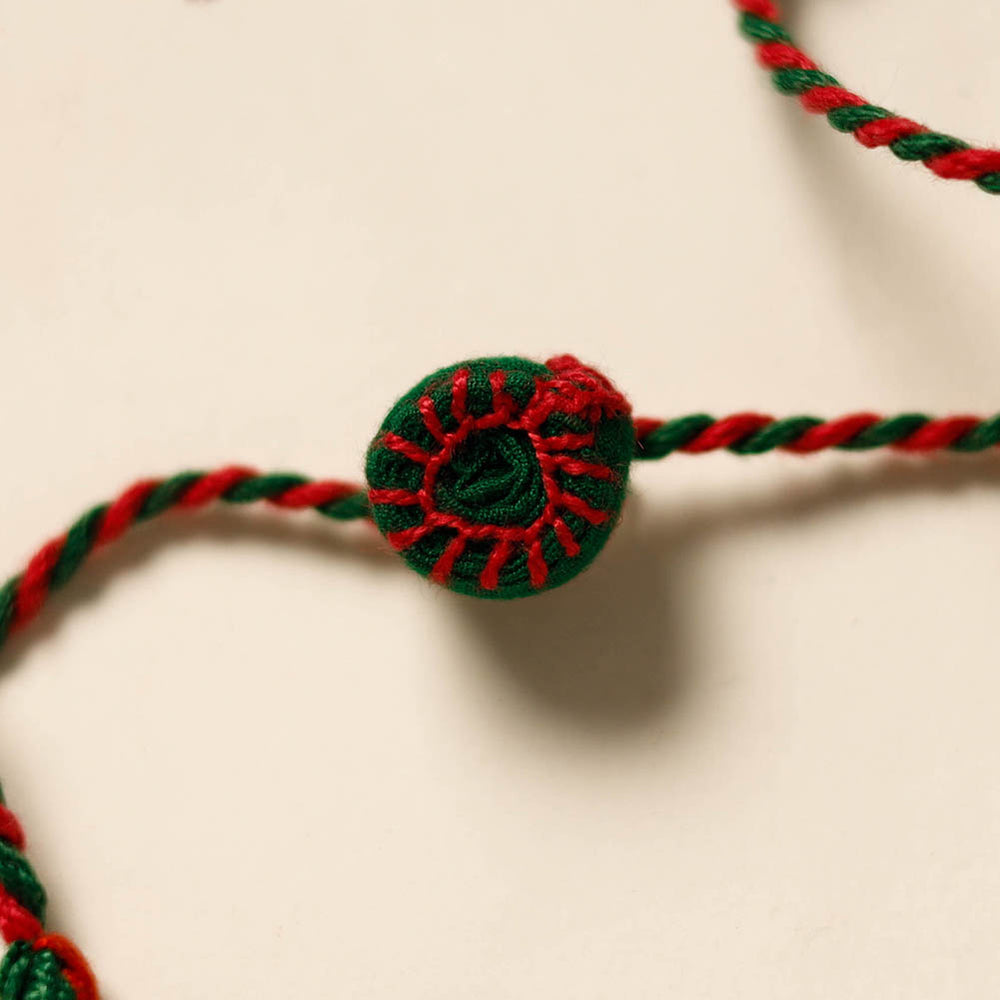 Round - Handmade Threadwork Kids Rakhi 26