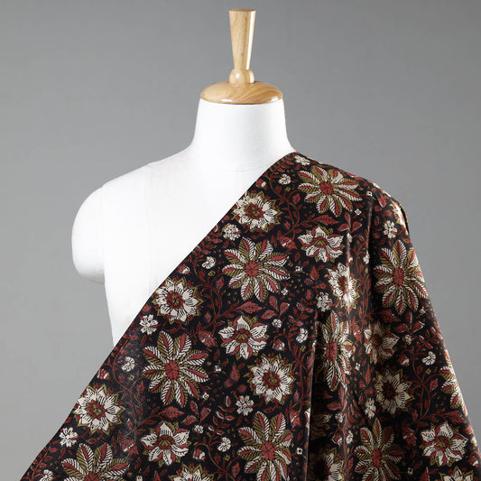 Brown - Jahota Block Printed Cotton Fabric