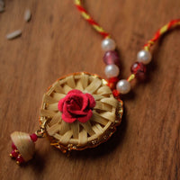 Handmade Bamboo Craft Beadwork Rakhi by Baansuli 02