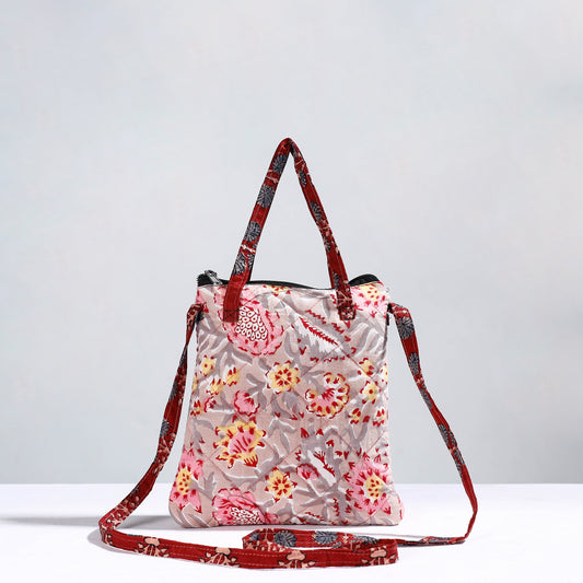 cotton sling bag 