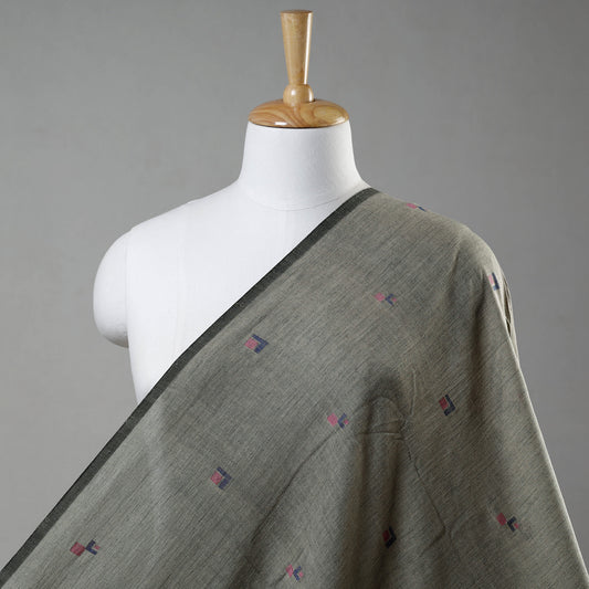 Phulia Jamdani Handloom Pure Cotton Fabric