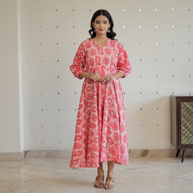 Batik Print Dress