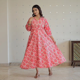 Batik Print Dress