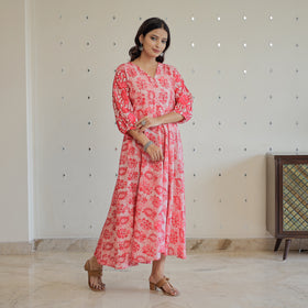 Batik Print Dress