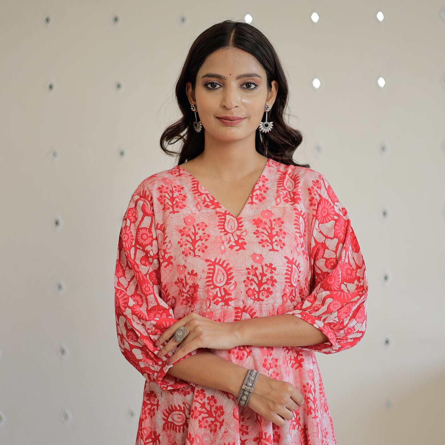 Batik Print Dress