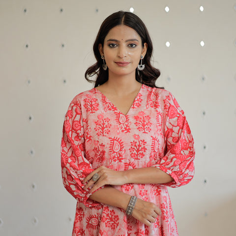 Batik Print Dress