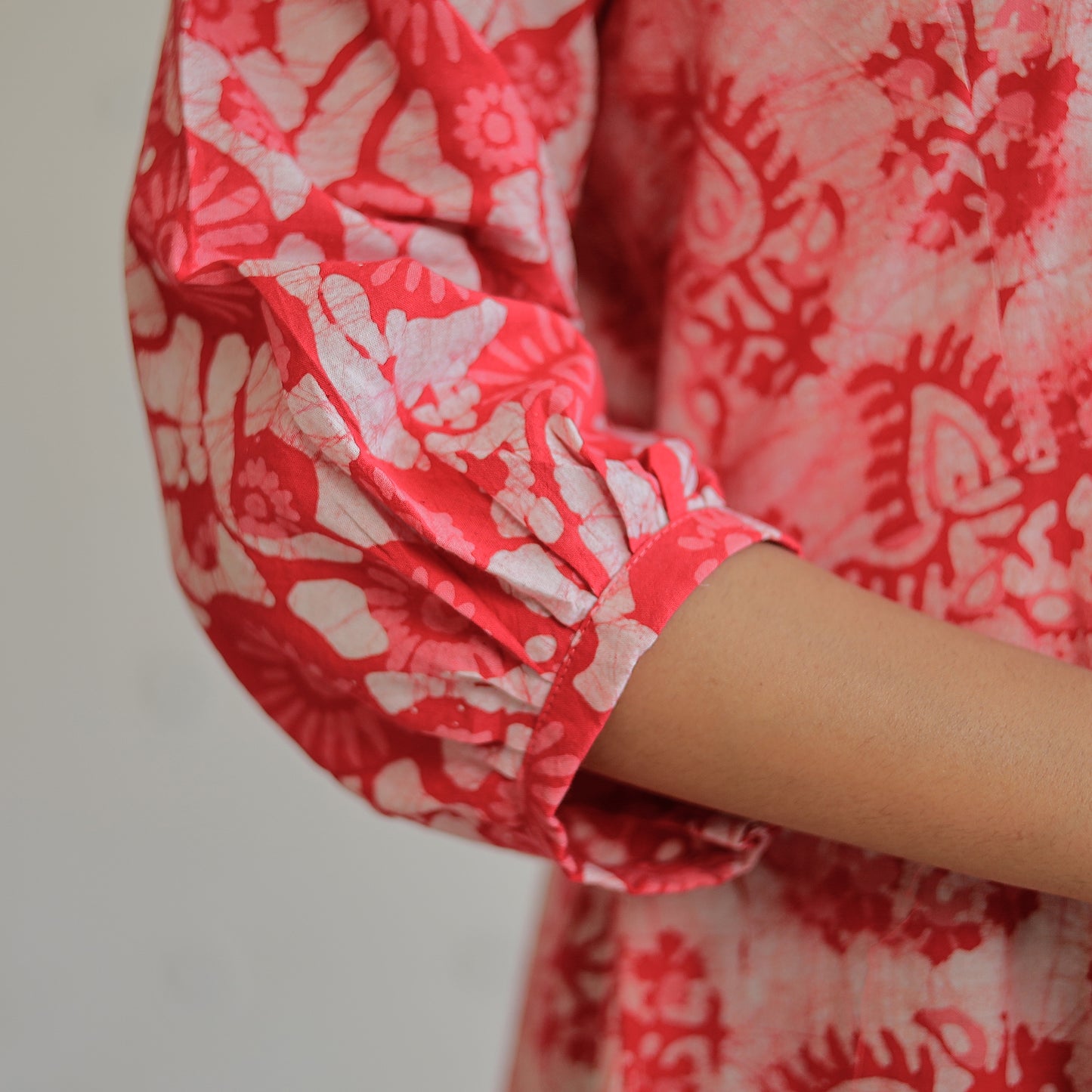 Batik Print Dress
