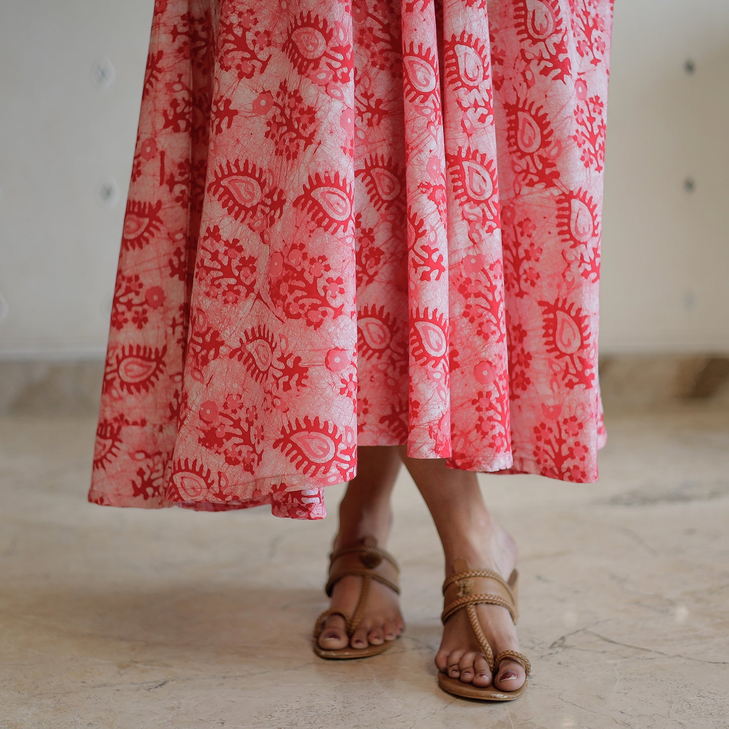Batik Print Dress