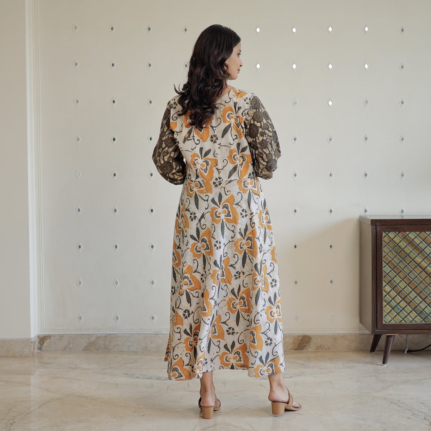 Batik Print Dress