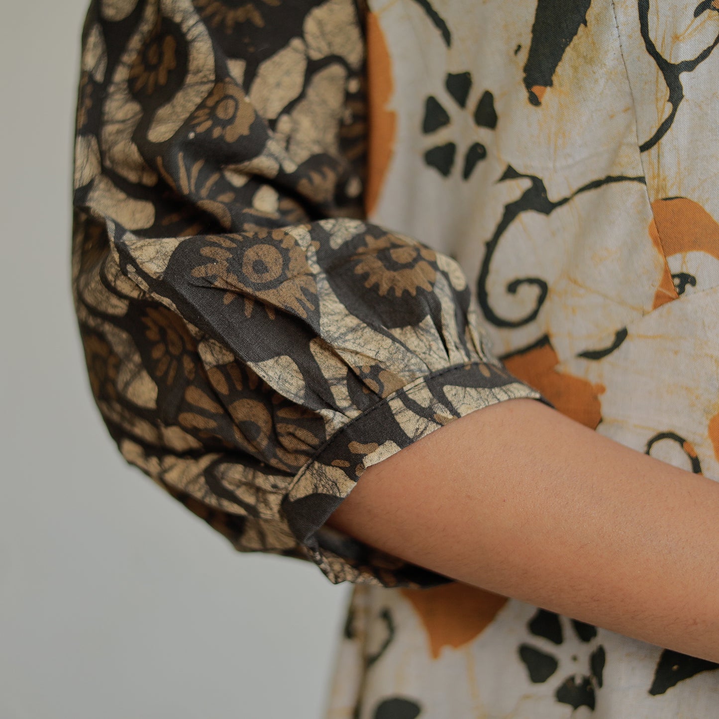 Batik Print Dress