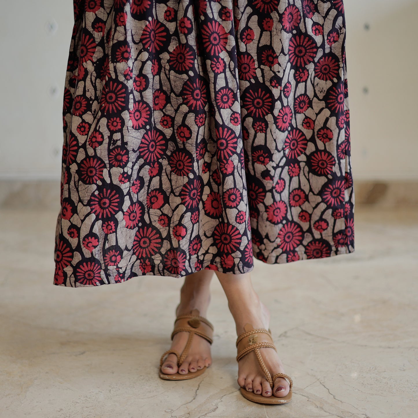 Batik Print Dress