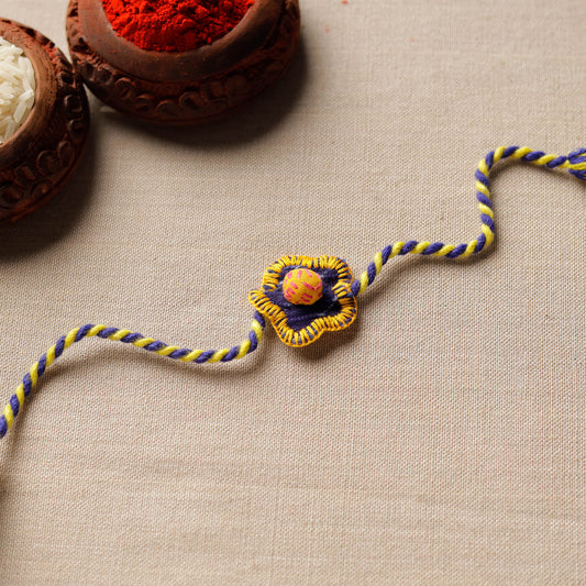 Upcycled Thread Work Kids Rakhi