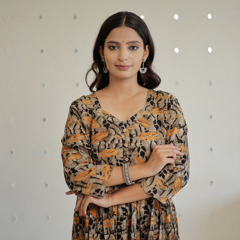 Batik Print Dress