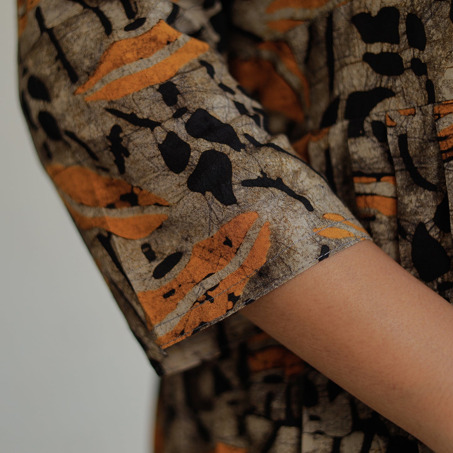 Batik Print Dress
