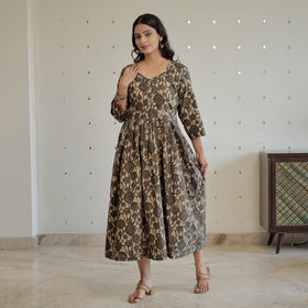 Batik Print Dress