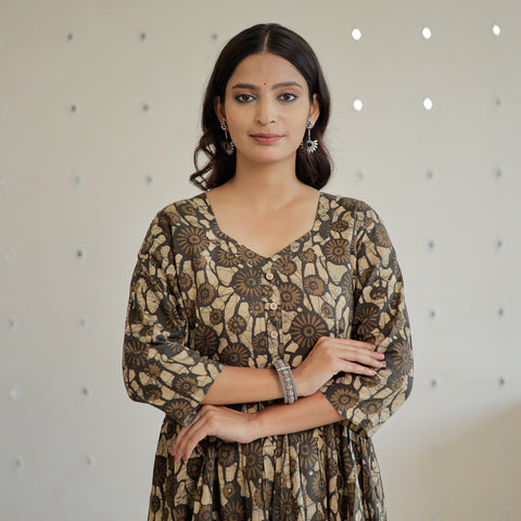 Batik Print Dress