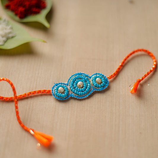 Handmade Thread & Beadwork Rakhi By Jugni 175