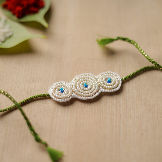 Handmade Thread & Beadwork Rakhi By Jugni 176