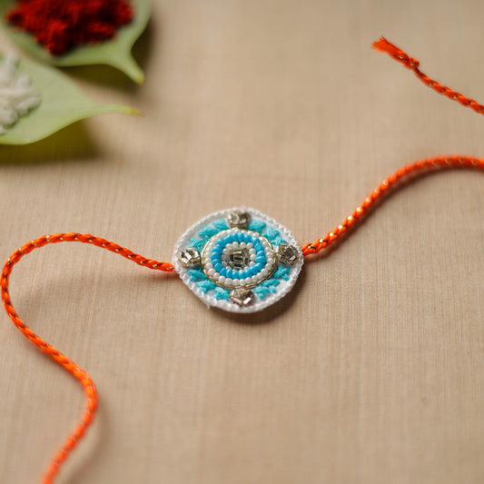 Handmade Thread & Beadwork Rakhi By Jugni 179
