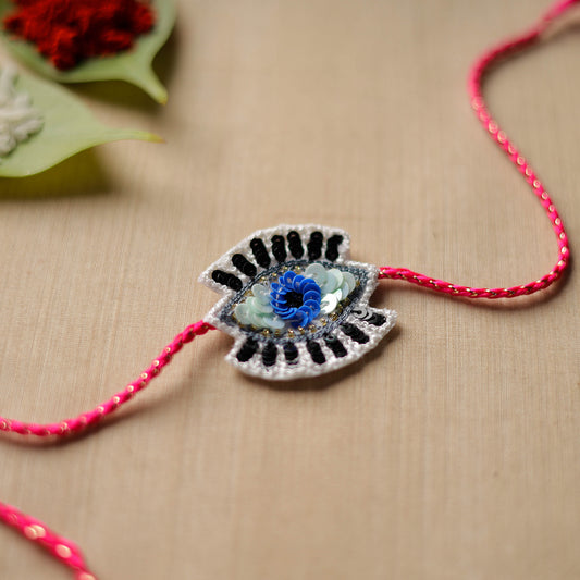 Handmade Thread & Beadwork Rakhi By Jugni 184